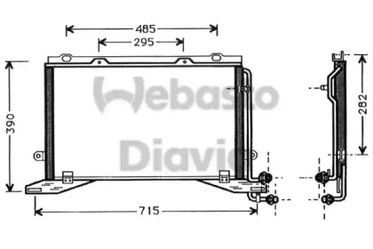 Конденсатор WEBASTO 82D0225330A