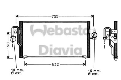 Конденсатор WEBASTO 82D0225342A