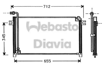 Конденсатор WEBASTO 82D0225346A