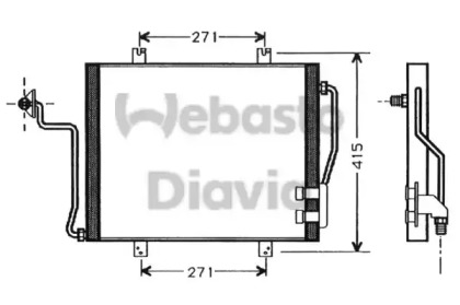 Конденсатор WEBASTO 82D0225359A