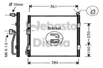 Конденсатор WEBASTO 82D0225366A