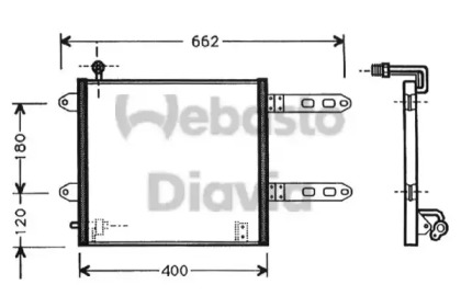 Конденсатор WEBASTO 82D0225372A