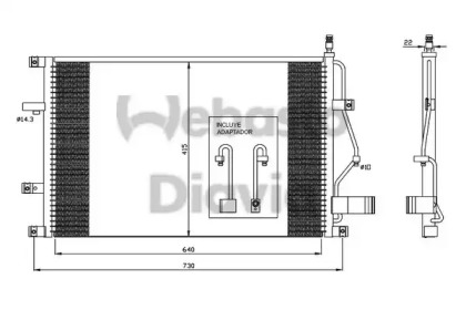 Конденсатор WEBASTO 82D0225398A