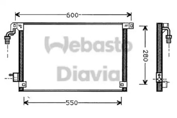 Конденсатор WEBASTO 82D0225412A