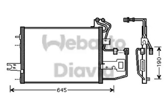 Конденсатор WEBASTO 82D0225442A