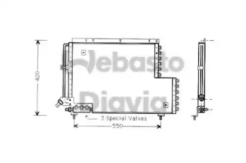 Конденсатор WEBASTO 82D0225450A