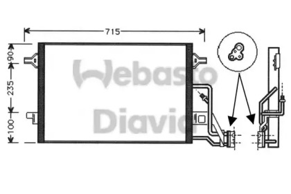 Конденсатор WEBASTO 82D0225453A