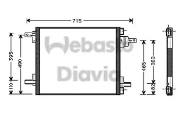 Конденсатор WEBASTO 82D0225509A