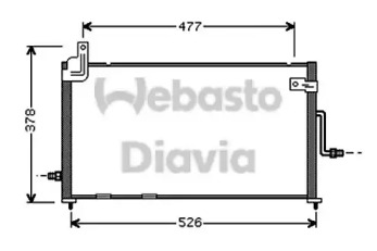 Конденсатор WEBASTO 82D0225516A