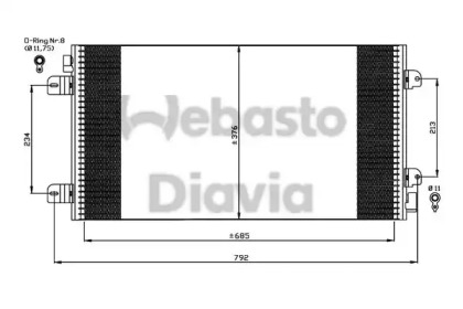 Конденсатор WEBASTO 82D0225534A