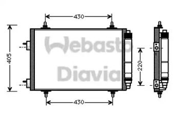 Конденсатор WEBASTO 82D0225536A