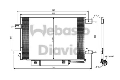 Конденсатор WEBASTO 82D0225562A