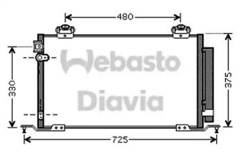 Конденсатор WEBASTO 82D0225571A