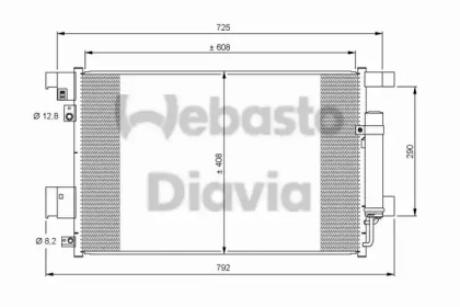 Конденсатор WEBASTO 82D0225648A