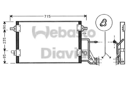 Конденсатор WEBASTO 82D0226102MA