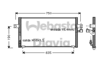 Конденсатор WEBASTO 82D0226213MA