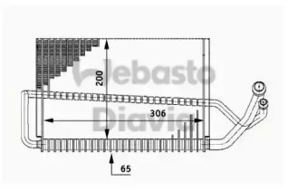 Испаритель WEBASTO 82D0525175A