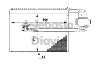 Испаритель WEBASTO 82D0525184A