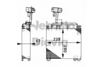 Испаритель WEBASTO 82D0525185A