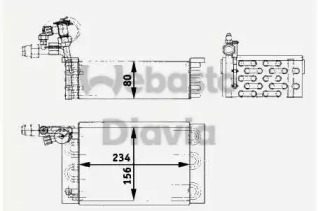 Испаритель WEBASTO 82D0525187A