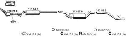 Глушитель ERNST 031190