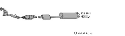 Глушитель ERNST 031405