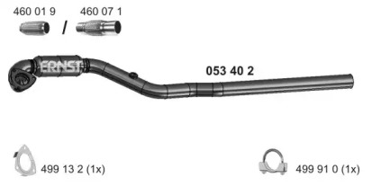 Трубка ERNST 053402