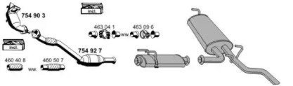 Глушитель ERNST 100360