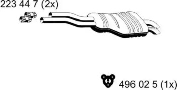 Амортизатор ERNST 275088