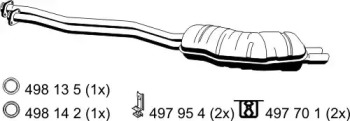 Амортизатор ERNST 283144