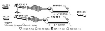 Глушитель ERNST 340068