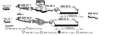 Глушитель ERNST 340070