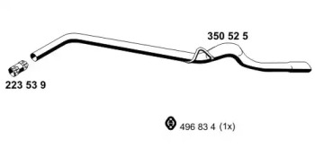 Трубка ERNST 350525