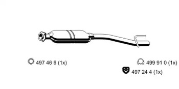 Амортизатор ERNST 351065