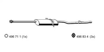 Амортизатор ERNST 351270