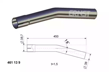 Трубка ERNST 461139