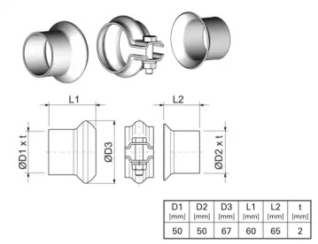 Ремкомплект ERNST 463072