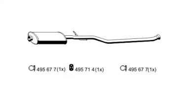 Амортизатор ERNST 500272