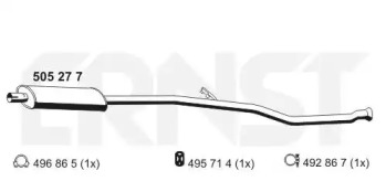 Амортизатор ERNST 505277