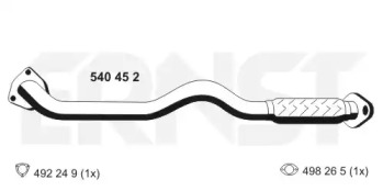 Трубка ERNST 540452