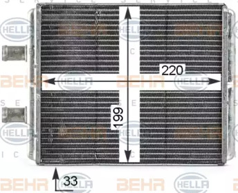 Теплообменник HELLA 8FH 351 000-351