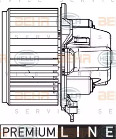 вентилятор HELLA 8EW 351 039-331