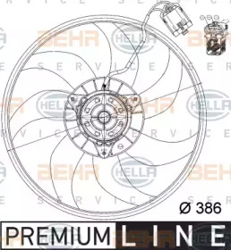 Вентилятор HELLA 8EW 351 039-741