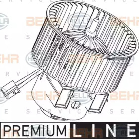 вентилятор HELLA 8EW 351 040-281