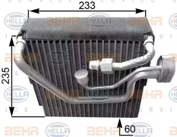 Испаритель HELLA 8FV 351 210-651