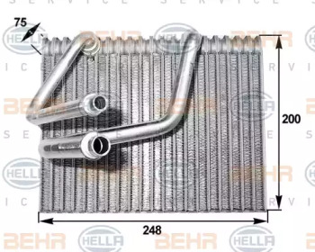 Испаритель HELLA 8FV 351 211-111