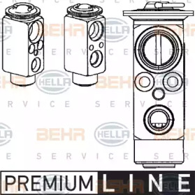 Клапан HELLA 8UW 351 234-391