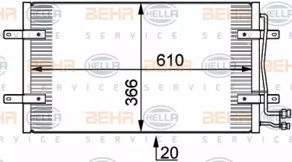 Конденсатор HELLA 8FC 351 300-201