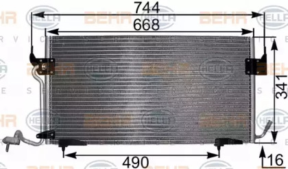 Конденсатор HELLA 8FC 351 301-291