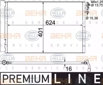 Конденсатор HELLA 8FC 351 302-611